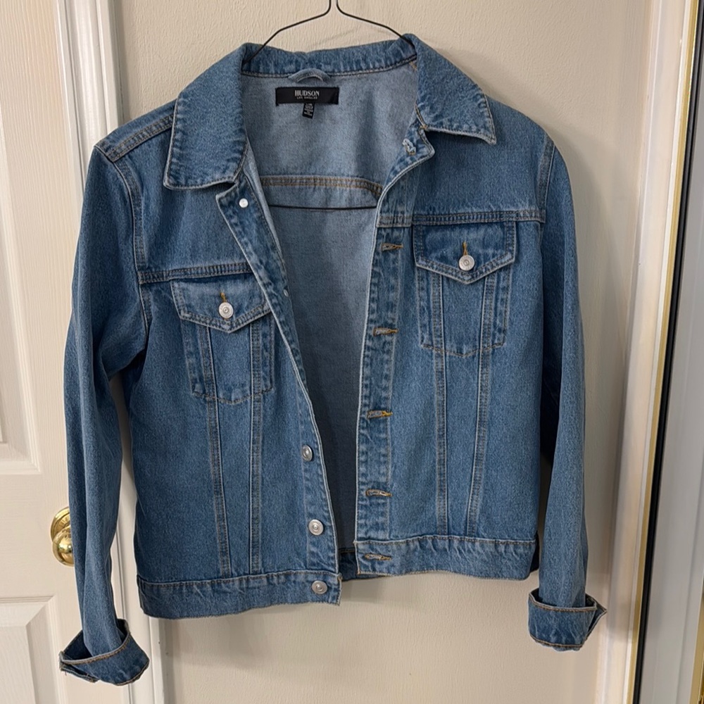 Hudson Jeans Classic Blue Jean Jacket